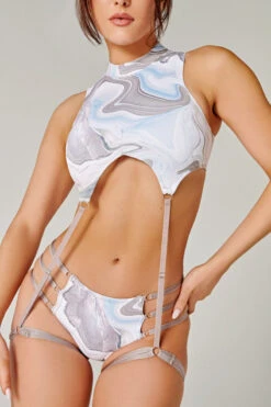 CXIX Dopamine Garter Top -Dazed