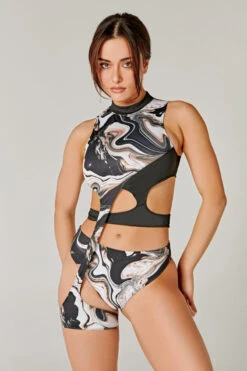 CXIX Dopamine Solo Garter Top -Spaced