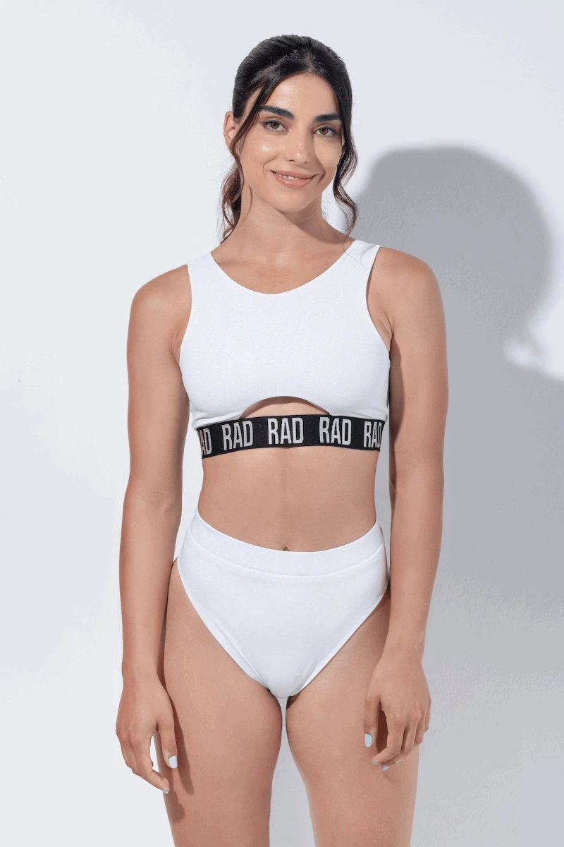 RAD Bahari Top - White Glitter - Image 3