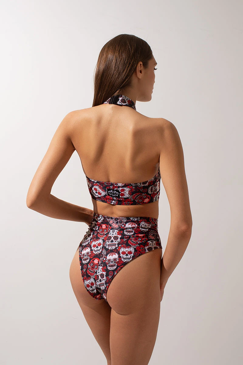 Shark Polewear Tanna Top - Sugar Skulls - Image 2