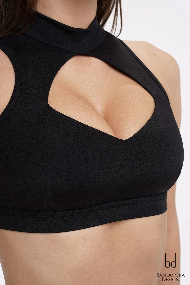 Bandurska Martha Top - Black - Image 2