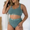 Tatiana Activewear Perla Top - Sage Green